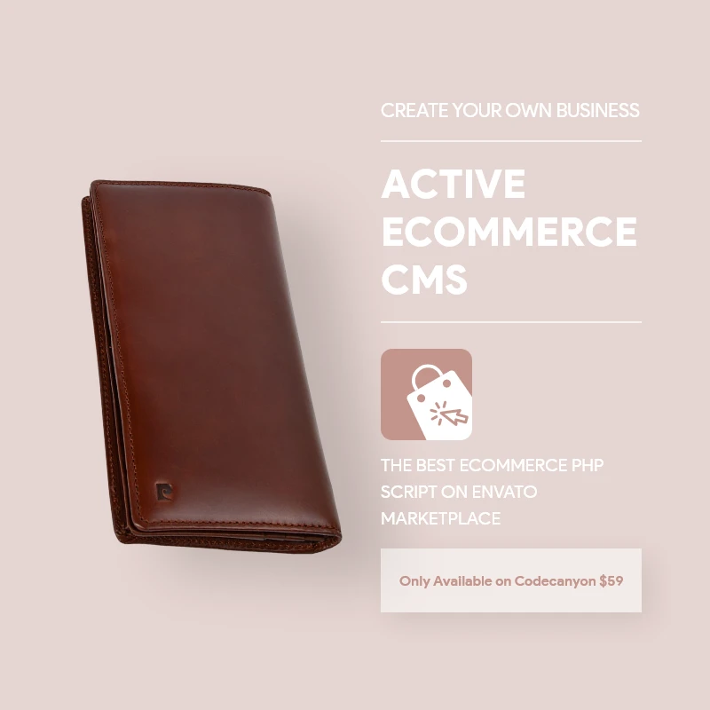 Men's Wallet  - Demo content for Active eCommerce CMS by Active IT zone Limited - Premium Item of codecanyon